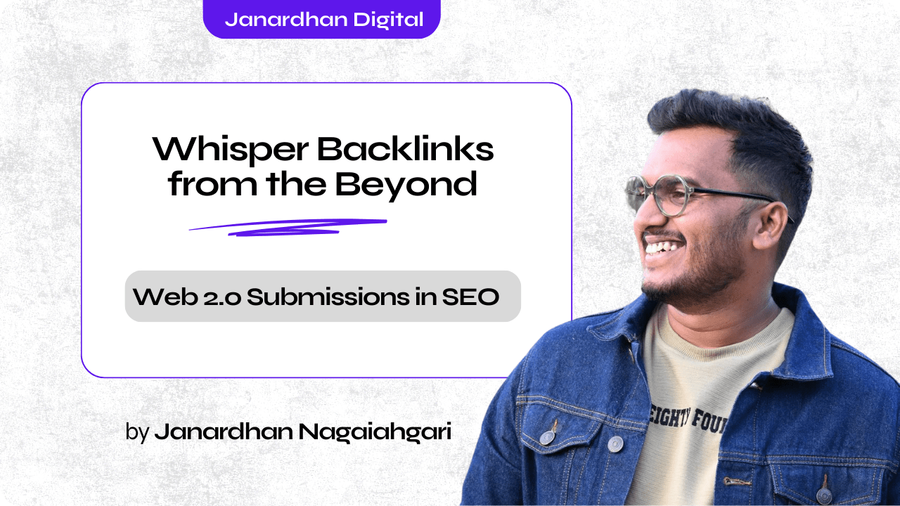 Web 2.0 Submissions in SEO