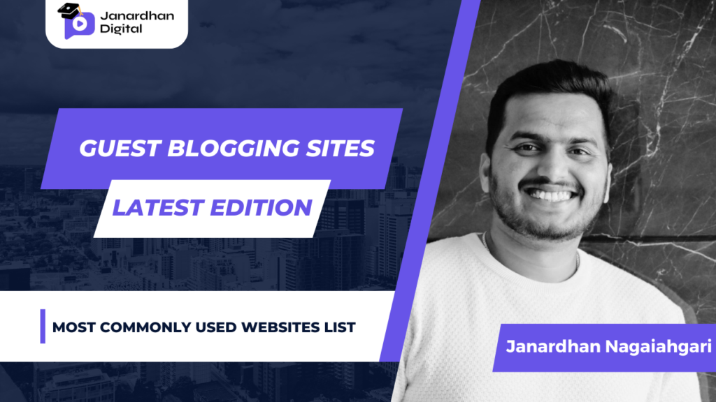 Guest Blogging sites in india