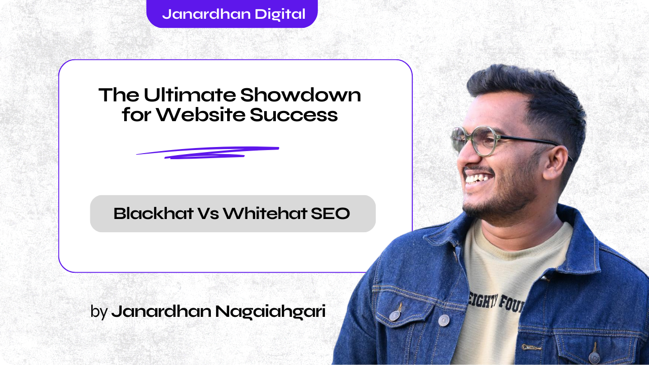 Blackhat vs whitehat seo
